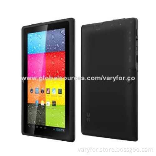 7-inch tablet PC, Android 4.0, Allwinner A13 Q88, dual camera and 5 point capacitive touchscreen